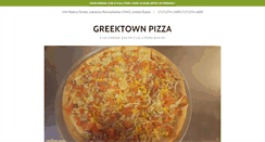 Desktop Screenshot of greektownpizza.com